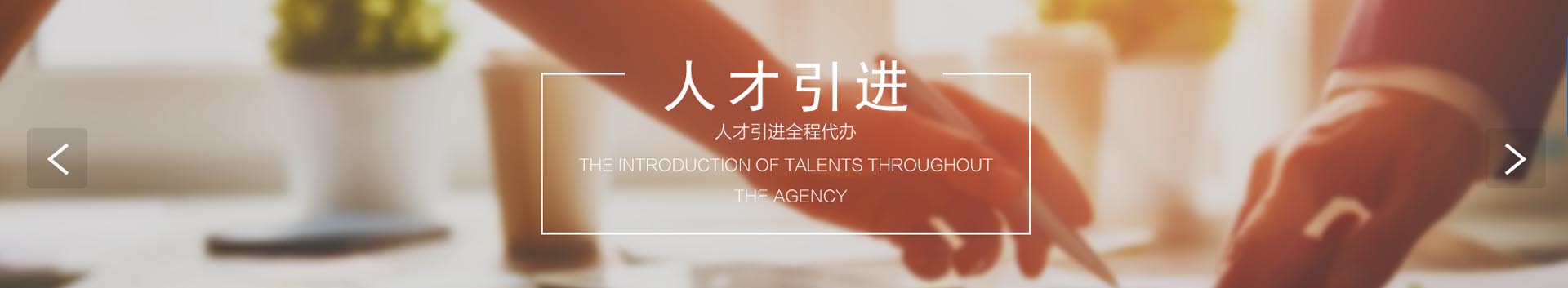 人才引进全程代办