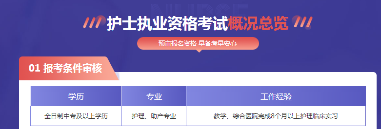 长春护士执业资格考试招生简章